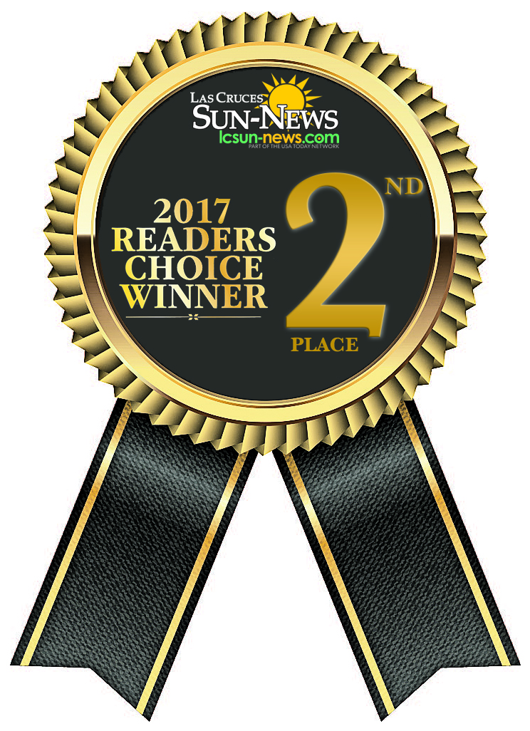 Las Cruces Sun-News' Readers Choice Awards #2 Gift Shop awarded to Memorial Medical Center - 2017