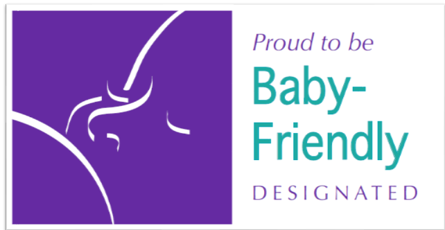 Proud to be Baby-Friendly Designated