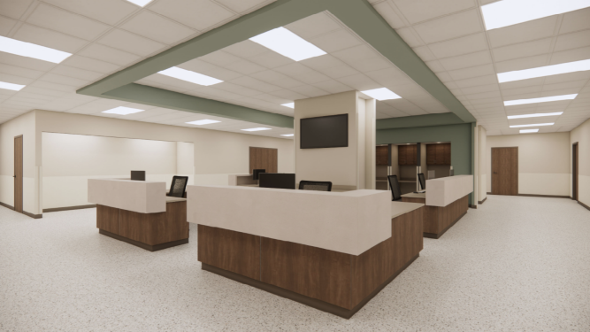 Proposed ED Nurse's Station