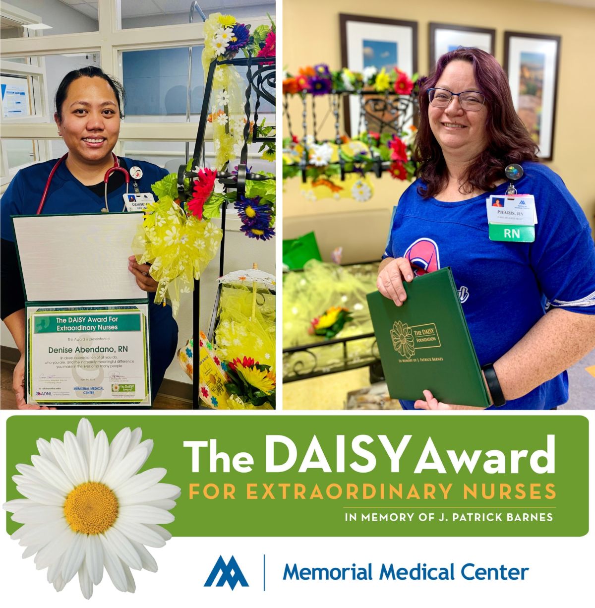 MMC Nurses Honored with DAISY Awards MMC News